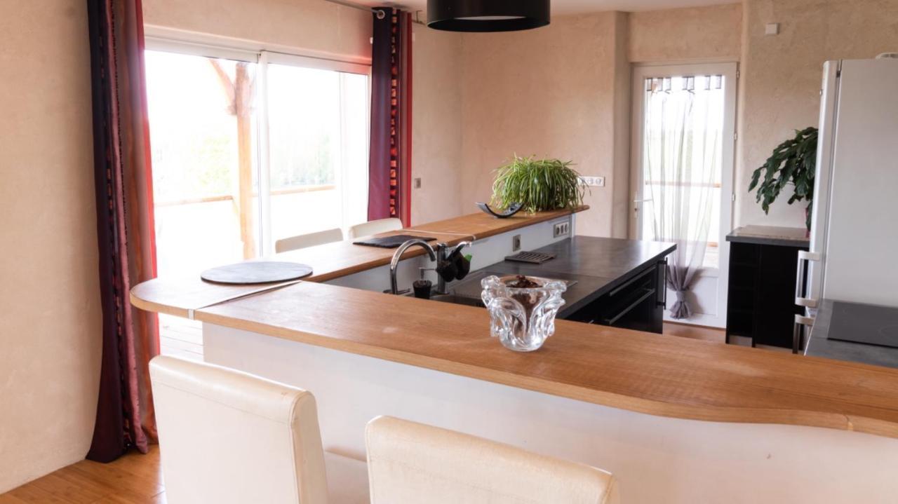 La Decouverte, Jacuzzi, Sauna, Et Terrasse Avec Vue Sur Lac A La Campagne Entre Toulouse Et Auch Catonvielle المظهر الخارجي الصورة